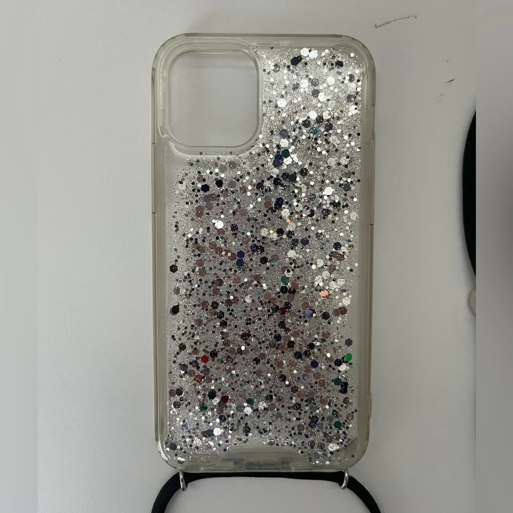 Cute iPhone 12/iPhone 12 Pro Adjustable Crossbody Case